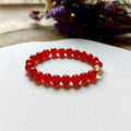 Red Agate Chinese Zodiac bracelet