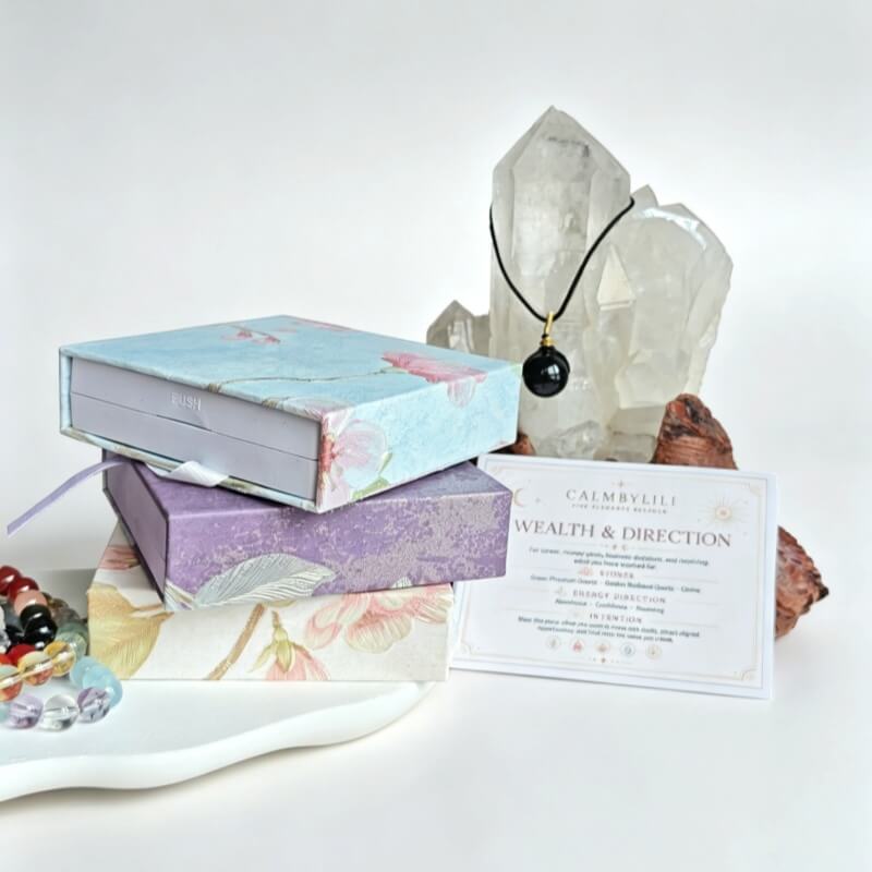 Wealth & Direction Citrine Bracelet Gift Set